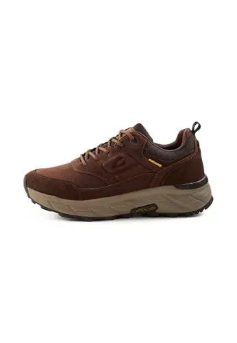 camel active Herren Sneaker aus Leder Braun, Größe 44 - Robuster Sneaker aus hochwertigem Leder und Textil, ideale Dämpfung durch flexible Laufsohle. Perfekt für Alltag und Freizeit, mit atmungsaktivem Futter für angenehmen Tragekomfort.