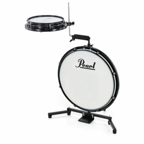 Pearl Compact Traveler Kit - Kesselsätze – Kompaktes Drumkit mit 18" Bass Drum, ideal für Straßenmusik und kleine Bühnen, zusammenfaltbar auf unter 5" für einfachen Transport.