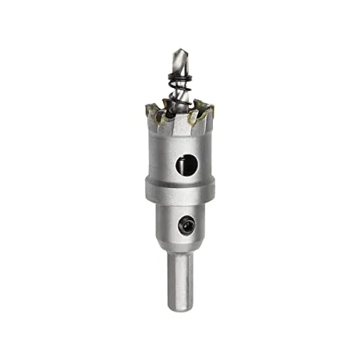 Meccion TCT Hartmetall-Lochsägenbohrer, robuster Lochschneider in Industriequalität für Edelstahl, Metall, Legierung, Gusseisen, Kupfer