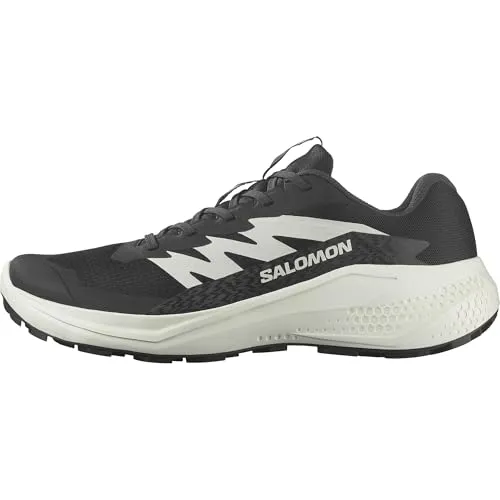 Salomon Damen Alphaglide Schuhe (Größe 38, schwarz) - Vielseitige Laufschuhe mit präzisem Halt und optimaler Dämpfung, ideal für abwechslungsreiche Trails und schmutzabweisendes Material.