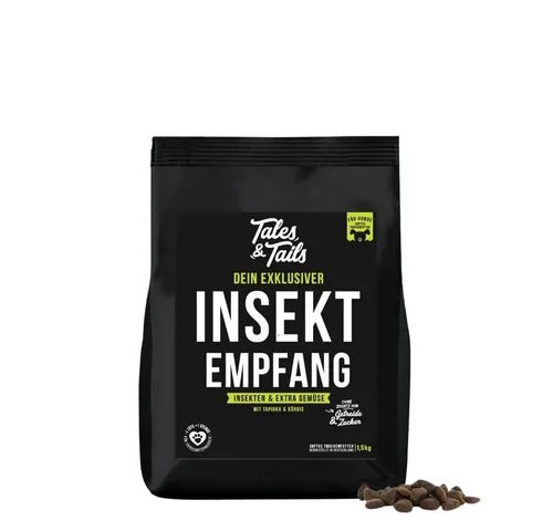 Tales & Tails Softtrockenfutter für Hunde – Exklusiver Insektenmix - Hochwertiges Trockenfutter für Hunde, monoprotein und getreidefrei. Ideal für empfindliche Hunde, enthält einen einzigartigen Insektenmix und unterstützt eine ausgewogene Ernährung.
