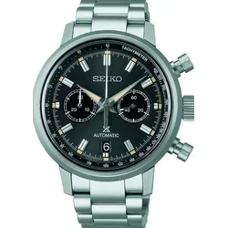 Seiko Prospex Speedtimer Automatik Chronograph SRQ037J1 - schwarz,silber - 43mm