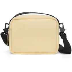 Rains Umhängetasche Box Bag W3 - Wasserdichte Umhängetasche mit verstellbarem Schultergurt, ideal für Wind und Wetter. Robustes PU-Gewebe schützt deine Essentials bei jedem Abenteuer.