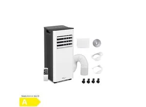 Home Deluxe Mobile Klimaanlage KIMO - 9000 BTU - Klimaanlagen mit 3-in-1-Funktion: Kühlung, Ventilation und Entfeuchtung. Steuere dein Raumklima bequem per App dank Tuya WiFi-Funktion.