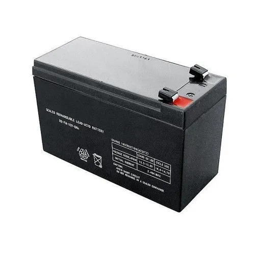 1St. Indexa 32090 Notstrom-Akku - 12 V 7 Ah Bleiakku, wartungsfrei und VdS-zertifiziert für Alarmzentralen und USV
