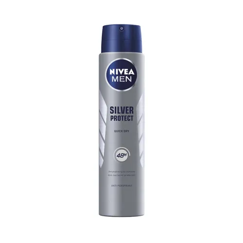 Men Silver Protect antyperspirant spray 250ml Nivea 4005808736874