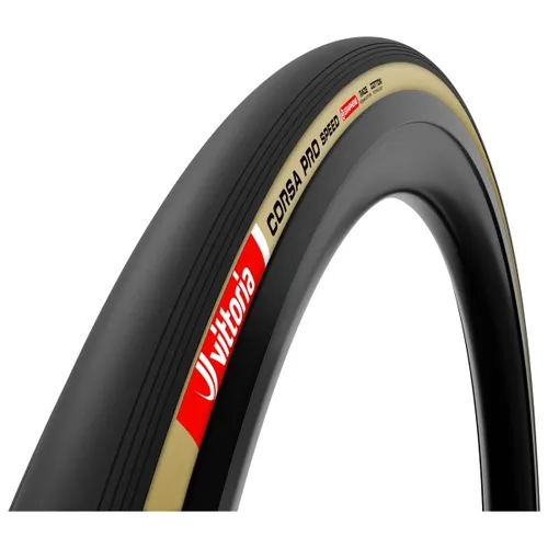 VITTORIA Corsa Pro Speed 28" Reifen | 700 x 30C Graphene 2.0 TL Ready - Hochleistungs-Fahrradreifen für Zeitfahren und Triathlon. Mit innovativer Graphene 2.0 Mischung für maximale Geschwindigkeit und Grip. Ideal für ambitionierte Radfahrer, die ihre Leistung optimieren wollen.