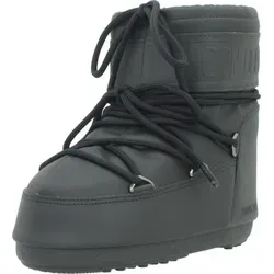 MOON BOOT MB ICON LOW RUBB Schwarz - Schwarz - 33-35