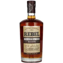 Rebel Small Batch Reserve Kentucky Straight Bourbon Whiskey 55% Vol. 0,7l - Whisky mit 110 Proof (55% Vol.), handverlesene Fässer und unverwechselbare Weichheit durch hohen Weizenanteil – ideal für Kenner und Genießer.