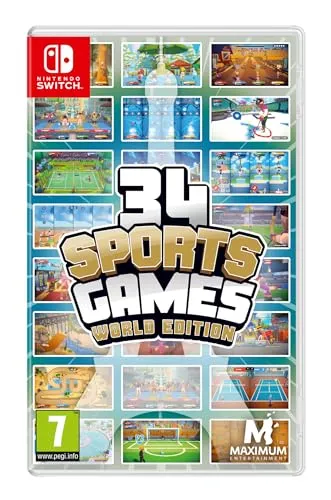 Sports Games World Edition - Switch [EU Version] 34 - PC- & Videospiele: Erlebe spannende Wettkämpfe in verschiedenen Sportarten und schalte neue Kostüme für deine Charaktere frei!