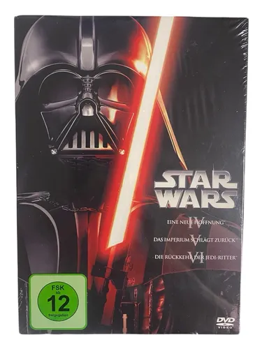 Star Wars DVD-Boxset 3 Discs Eine neue Hoffnung Imperium Jedi-Ritter NEU sealed