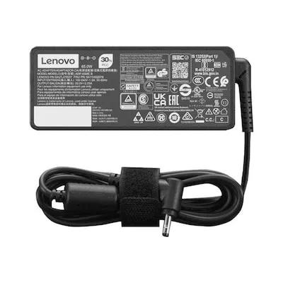 Lenovo Netzteil 65 Wh - Externes Netzteil für optimale Leistung - NETZTEILE - Externes Netzteil mit 65 W Leistung, ideal für Lenovo Geräte, sorgt für zuverlässige Energieversorgung und ist für weltweiten Einsatz geeignet.