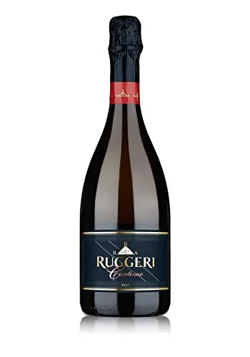 RUGGERI CARTIZZE BRUT VALDOBBIADENE SUPERIORE D.O.C.G. 75 CL - Exklusiver Prosecco, ideal für besondere Anlässe, mit frischen Aromen von Birnen und floralen Noten, perfekt zu Antipasti und Desserts.