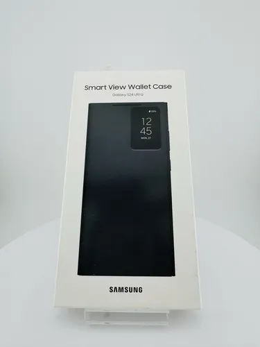 Samsung Smart View Wallet Smartphone Case EF-ZS928 - Klapphülle für Galaxy S24 Ultra, mit Kartenfach und Rundum-Schutz vor Kratzern und Stößen