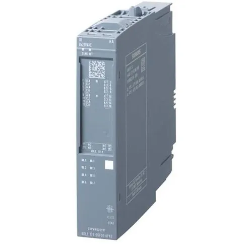 Siemens 6DL1131-6GF00-0PK0 SIMATIC ET 200SP HA DI 8x230VAC - Siemens SIMATIC ET-200, digitales Eingangsmodul mit 8 Kanälen für 230VAC, ideal für modulare Automatisierungslösungen und einfache Integration in bestehende Systeme.