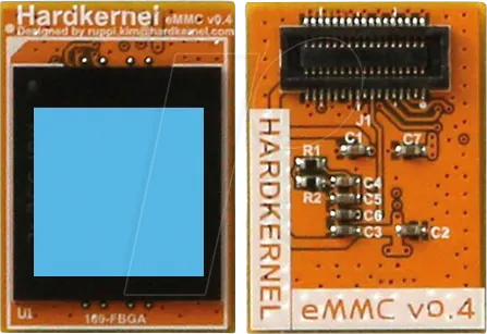 ODRO EMMC16 C5 - 16 GB eMMC für Odroid C5 - Hochgeschwindigkeits-eMMC-Speicher mit 16 GB für Odroid C5, ideal für schnelle Datenübertragungen und zuverlässige Leistung beim Entwickeln.