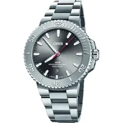 Oris Aquis Date Relief 43,5mm 01 733 7789 4153-07 8 23 04PEB - grau,silber - 43.5mm