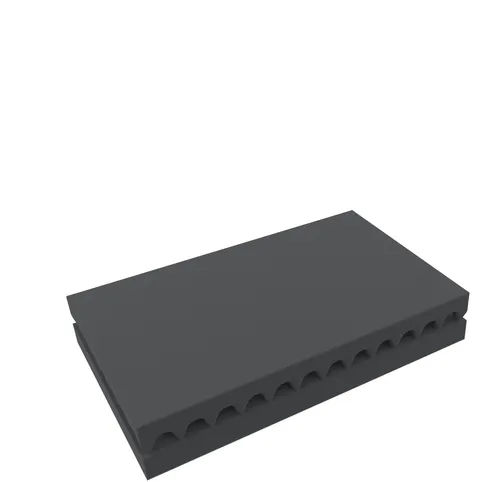 DS09SET - Rasterschaumstoff für Auer Packaging Eurobehälter - Individuell anpassbares Rasterschaumstoff-Set für Eurobehälter von Auer Packaging. Optimaler Schutz für den Transport von Gütern, dank durchdachter Rasterung und selbstklebendem Noppenschaumstoff.