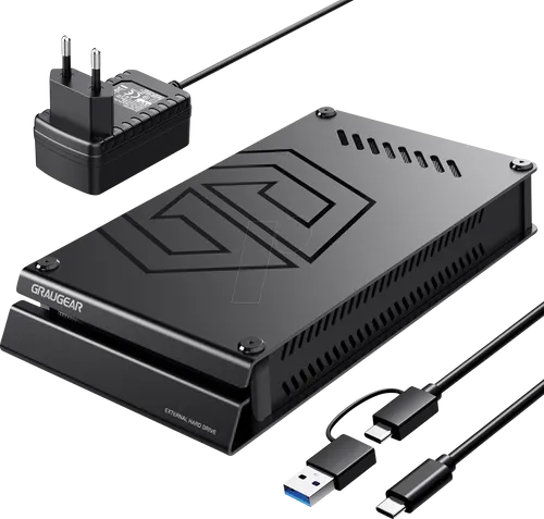 GG 18132 - GRAUGEAR Gaming Festplatte, 14 TB, USB 3.0