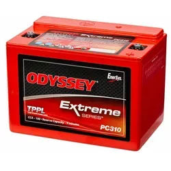 Hawker Odyssey PC310 - ODS-AGM8E 12V 8Ah 100A Motorradbatterie - AGM Starterbatterie mit hoher Rüttelfestigkeit, ideal für Motorräder und anspruchsvolle Anwendungen.