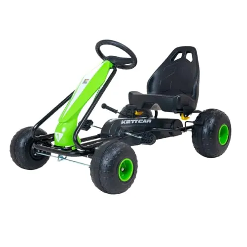 KETTLER Kettcar Turbo – Tretfahrzeug für Kinder - Das KETTLER Kettcar Turbo begeistert Kinder ab 3 Jahren mit wendiger Handhabung und sicherem Fahrspaß. Ideal für Abenteuer im Freien – leicht, robust und mit verstellbarem Sitz für wachsende Rennfahrer.
