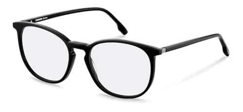 Rodenstock PANTOS Azetat Brillen in Black, Dark Grey für Herren, Brille mit Sehstärke, optional mit Sonnenbrillen tönung oder Blaulichtfilter (Modell R5359)