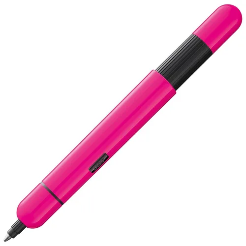 Lamy pico neonpink - Innovativer Pocket Pen Kugelschreiber, verwandelt sich mit einem Klick in Full-Size und ideal für unterwegs