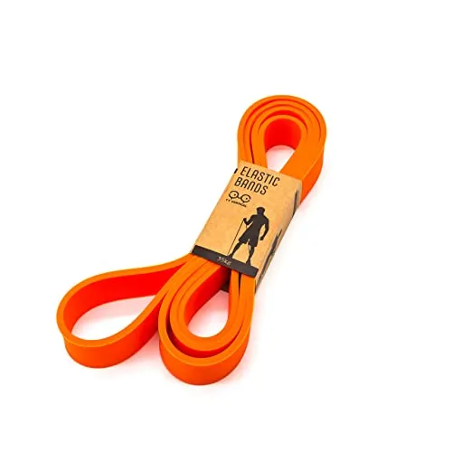 YY Vertical Elastic Bands Orange 35 kg – Gummibänder für Muskelaufbau und Muskelaufbau