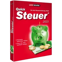 Lexware QuickSteuer 2023, für die Steuererklärung 2022