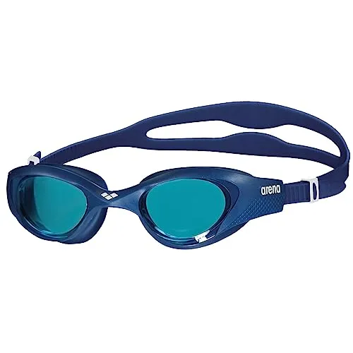 ARENA The One Unisex-Schwimmbrille für Erwachsene, Schwimmbrille mit Großen Gläsern, Anti-Beschlag und UV-Schutz, Selbstjustierender Nasensteg, Orbit-Proof-Dichtungen