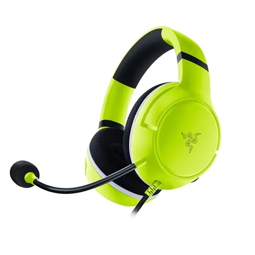 Razer Kaira X - Kabelgebundene Gaming Kopfhörer für Xbox Series X|S - Gaming-Headset mit Razer TriForce 50-mm-Treibern für Hi-Fi-Sound und HyperClear Mikrofon für klare Sprachqualität. Ideal für lange Gaming-Sessions dank Memory-Schaumstoff-Ohrpolstern.