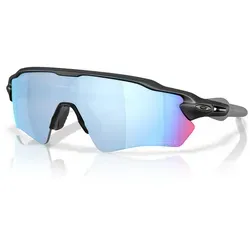 Oakley Radar EV S Path Matte Black / Prizm Deep Water Polar Sportbrille - Sportbrille mit erweitertem Sichtbereich und optimierter Passform für kleinere Gesichter. Ideal für Sportler, die höchste Leistung und Komfort verlangen.