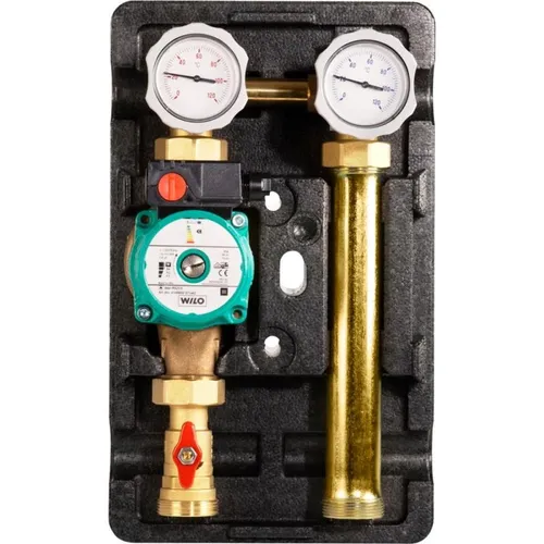 Glen Dimplex SEE Warmwasserverteiler WWM 32 - Heizkreisverteiler für effiziente Warmwasserverteilung, geeignet für Ethanol und Glykol, max. Arbeitsdruck 6 bar, ideal für Heizsysteme.