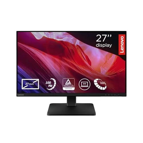 27" L27qe QHD LED Monitor - 27 Zoll LED-Monitor mit beeindruckender QHD-Auflösung (2560 x 1440) und 100 Hz Refresh Rate für flüssige Bilder, ideal für Gaming und kreative Anwendungen.