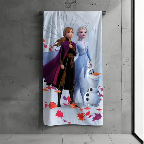 Disney Eiskönigin Frozen Anna & Elsa Badetuch / Strandtuch 70x140 cm Baumwolle