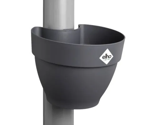 Fallrohrpflanzgefäß Elho vibia campana Kunststoff Ø 19 cm H 16 cm anthrazit