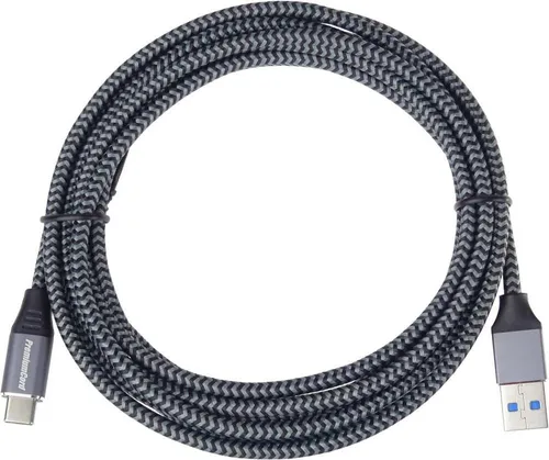 PremiumCord USB-C - USB-A 3.0 Braided 0,5 m USB-Kabel