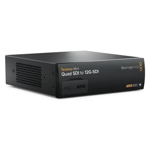 Blackmagic Design Teranex Mini - Quad SDI to 12G-SDI - TV-Tuner & Videoaufnahmegeräte, leistungsstarker Video Konverter für professionelle Anwendungen mit 3 Jahren Herstellergarantie.