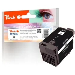 Peach Tintenpatrone schwarz kompatibel zu Epson T2791, No. 27XXL bk, C13T27914010