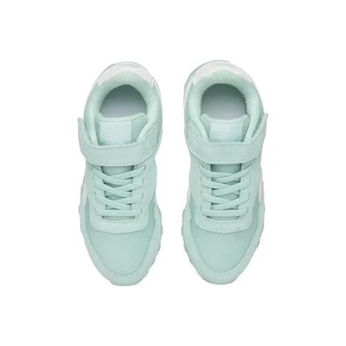 Reebok Classic GLIDE LOW ELASTIC & TOP STRAP Sneaker blau 33 EU - Sportliche Sneaker in Größe 33, Farbe GLITCHAQUA. Mit hochwertigem Obermaterial aus Leder und Synthetik sowie runder Schuhspitze. Ideal für den Alltag und aktiv unterwegs.
