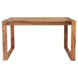 Schreibtisch Gani 130x76x70 aus indischem Sheesham-Massivholz