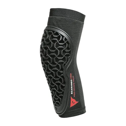 Dainese Scarabeo PRO Elbow Guards - MTB-Ellbogenschützer für Kinder mit leichtem Pro-Shape-Protektor, der 83 % der Aufprallkraft absorbiert und für optimale Belüftung sorgt – ideal für junge Fahrer.