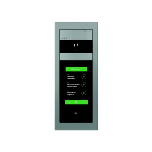 Comelit UT8090 Türstation Ultra Touch - Haus-Alarmanlagen, elegante und moderne Türstation mit Touchmodul für ViP Systeme, ideal für IP-Infrastrukturen mit Cat Verkabelung.