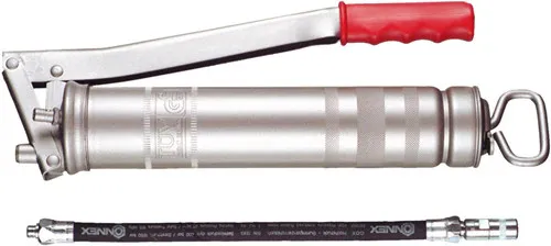 Connex Fettpresse COX591300, Handhebelfettpresse aus Metall - Dichtmasse, Klebepistolen – Ergonomische Handhebelfettpresse für den industriellen Einsatz, verarbeitet Fette bis NLGI 2 und bietet einen maximalen Druck von 400 bar.