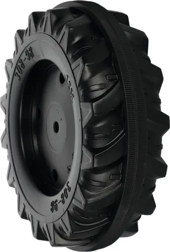 Rolly Toys® Hinterrad 308 x 98 - 12 mm-Achse mit Laufreifen, für Hinterachse mit Vierkantmitnehmer, 599 003 000 80 000000000010580112