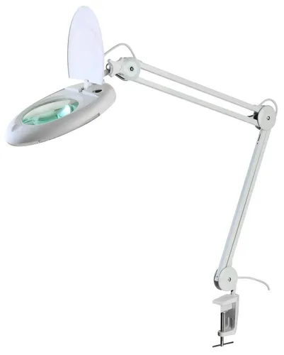 LED Arbeitsleuchte mit Lupenfunktion und 80 LEDs - Arbeitsleuchte mit 5 Dioptrien Lupenfunktion, ideal für präzise Arbeiten. Robuste Bauweise und energiesparende LED-Technologie.