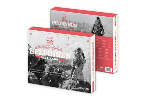 itenga Adventskalender: Heldinnen des Alltags - Adventskalender mit 24 Überraschungen für Frauen, ideal als Geschenk. Enthält Pflegeprodukte wie Duschgel, Lippenbalsam und mehr – perfekt für die Vorweihnachtszeit!