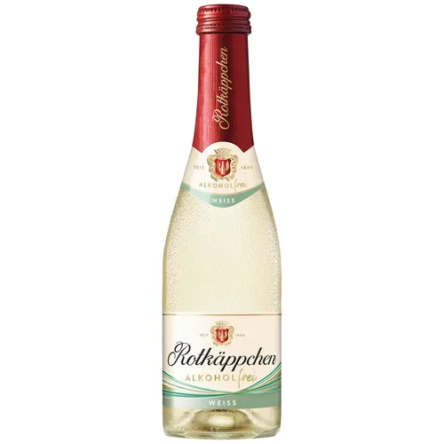 Rotkäppchen alkoholfrei - Fruchtiger Sektgenuss - Weine: Fruchtiger, alkoholfreier Sekt mit nur 27 kcal pro 100 ml, ideal für gesellige Anlässe ohne Alkohol.
