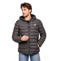 STONE HARBOUR Herren Winterjacke "Zaharoo", Gr. XXXL, grau - Funktionsjacke, wasserdicht und warm gefüttert, ideal für Outdoor-Aktivitäten in der kalten Jahreszeit mit praktischen Fleece-Taschen und reflektierenden Details.