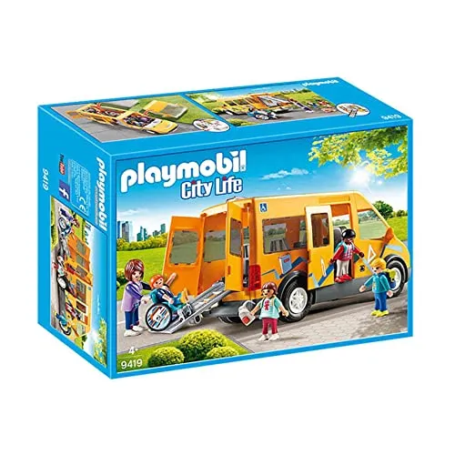 Playmobil 9419 Schulbus - Der ideale Spielzeugbus für Kinder - Sonstige, perfekt für Kinder von 5-11 Jahren, fördert kreatives Spielen und Rollenspiele mit Freunden.